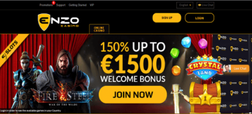 enzo casino bonus code