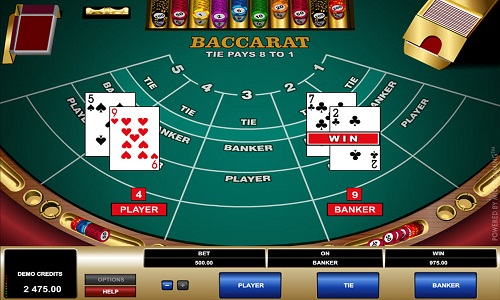How player baccarat