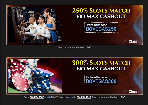 Casino Match Bonus Types